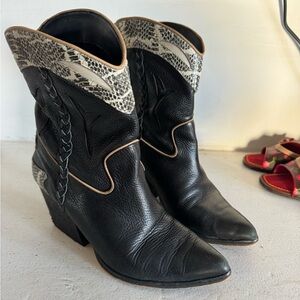 Dolce vita cowboy booties